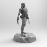 A094 - Marvel superheroes character design file, The Wolverin soldier version, STL 3D model design print download files