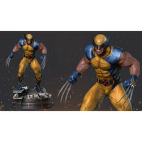 B096 - Comic character design, The Xmen Wolverine , Marvel Studio statue STL 3D model design print