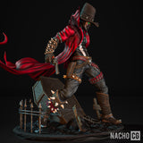 MAN116 - Legendary Character design, Gunslinger Spawn ，3d STL resin print download files