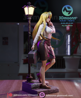 TU112 - Female Character design，High School DxD - Shizuka Marikawa，3d STL resin print download files
