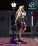 TU112 - Female Character design，High School DxD - Shizuka Marikawa，3d STL resin print download files