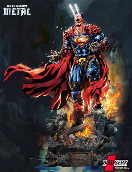 NW007 - Comic character design, Superman from DC, 3d STL print files