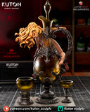 TU014 - Female Character design,Le Vin De Tokai，3d STL resin print download files