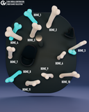 MANGA130 - Legendary Character design, Sans Gaster Halloween，3d STL resin print download files