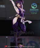 TU066 - Anime Female character design,  Yuzuriha | Jigokuraku, 3d stl resin print download files