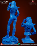 TU136 - Female Character design, Radzella，3d STL resin print download files