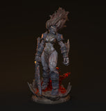 TU225 - Legendary Character design, Mythreal Games - Forgotten - Maachen ，3d STL resin print download files