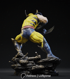 MAN127 - Legendary Character design,Wolverin  ，3d STL resin print download files