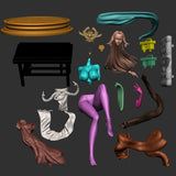 Yae Miko from Genshin Impact - High Detail Character for Resin Printing, 3d stl file instant print download files ( Y024 )