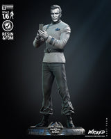 NW008 - Movie character design, Movies Kirk Sculpture , 3d STL print files