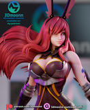 MN025 - Female character design, fairy tail wendy marvell, 3d stl resin print download files