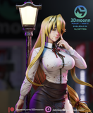 TU112 - Female Character design，High School DxD - Shizuka Marikawa，3d STL resin print download files