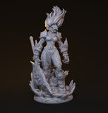 TU225 - Legendary Character design, Mythreal Games - Forgotten - Maachen ，3d STL resin print download files
