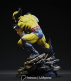MAN127 - Legendary Character design,Wolverin  ，3d STL resin print download files