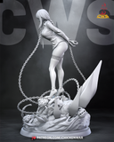 R311 - Anime Character design, Makima - Chainsaw Man，3d STL resin print download files