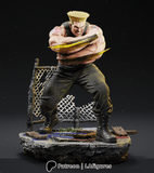 MAN128 - Legendary Character design, Guile ，3d STL resin print download files