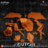 MN076 - NSFW female character design, the Karyndra, 3d stl print files