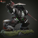 MAN126 - Legendary Character design, Chen Stormstout ，3d STL resin print download files