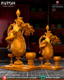 TU014 - Female Character design,Le Vin De Tokai，3d STL resin print download files