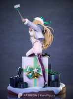 MN001 - Games character design, Goddess of Victory: Nikke, Luffy Christmas, 3d stl print download files