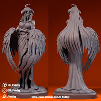 MN077 - Anime character design, Albedo, 3d stl print files
