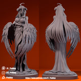 MN077 - Anime character design, Albedo, 3d stl print files