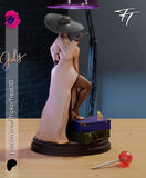 TU165 - NSFW Female Character design, Resident Evil Dimitrescu，3d STL resin print download files