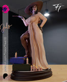 TU165 - NSFW Female Character design, Resident Evil Dimitrescu，3d STL resin print download files