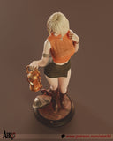 TU134- Female Character design, Ashley Graham，3d STL resin print download files