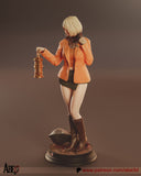 TU134- Female Character design, Ashley Graham，3d STL resin print download files