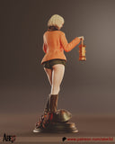 TU134- Female Character design, Ashley Graham，3d STL resin print download files