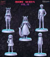 MEI106 - Anime character design, 3d stl print download files