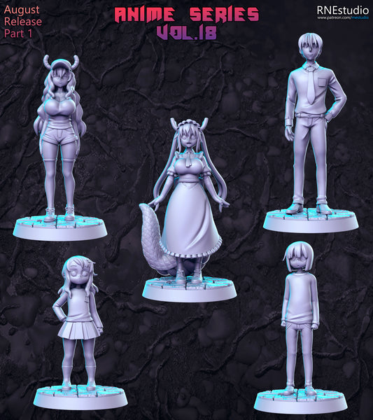 MEI106 - Anime character design, 3d stl print download files