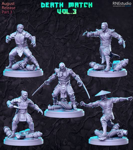 MN034 - Games character design, Mortal Kombat, 3d stl print download files