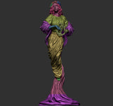 TU128 - Female Character design, Muse ，3d STL resin print download files