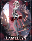 TU029 - Female Character design, Camellya from Wuthering Waves，3d STL resin print download files