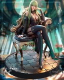 C.C. from the anime series Code Geass. ，Anime Character design, 3d STL resin print download files (R326)