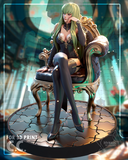 C.C. from the anime series Code Geass. ，Anime Character design, 3d STL resin print download files (R326)