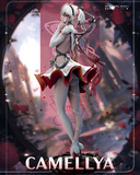 TU029 - Female Character design, Camellya from Wuthering Waves，3d STL resin print download files