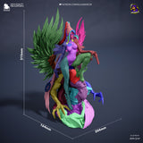 R339 - Games Character design, Bayonetta , 3d STL resin print download files