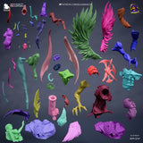 R339 - Games Character design, Bayonetta , 3d STL resin print download files