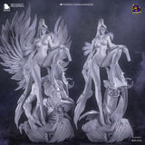 R339 - Games Character design, Bayonetta , 3d STL resin print download files