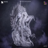 R339 - Games Character design, Bayonetta , 3d STL resin print download files