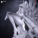 R339 - Games Character design, Bayonetta , 3d STL resin print download files