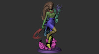 TU044 - Games character design, Blood Moon Diana - Leage of legend , 3D Printer Files, 3d STL resin print download files