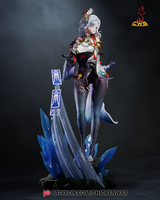 TU002 - Games character design, Genshin impact ShenHe, 3d stl resin print download files