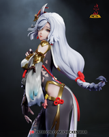 TU002 - Games character design, Genshin impact ShenHe, 3d stl resin print download files