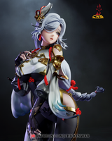 TU002 - Games character design, Genshin impact ShenHe, 3d stl resin print download files