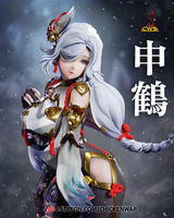 TU002 - Games character design, Genshin impact ShenHe, 3d stl resin print download files