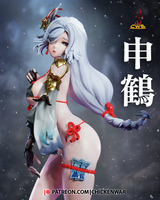 TU002 - Games character design, Genshin impact ShenHe, 3d stl resin print download files